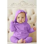 Organic Baby  Benji Hoodie Purple